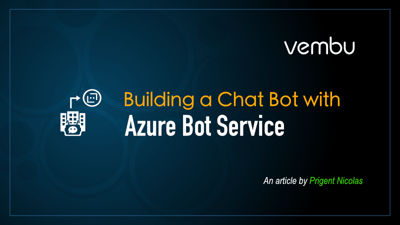 用azure服务构建聊天机器人