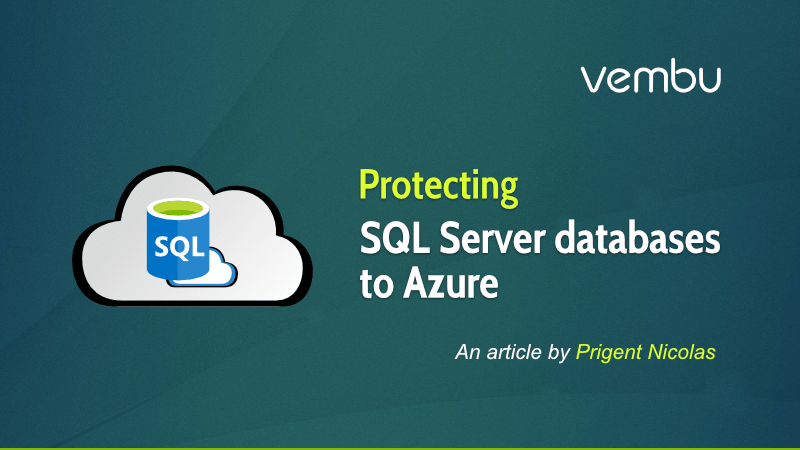保护SQL Server数据库到Azure