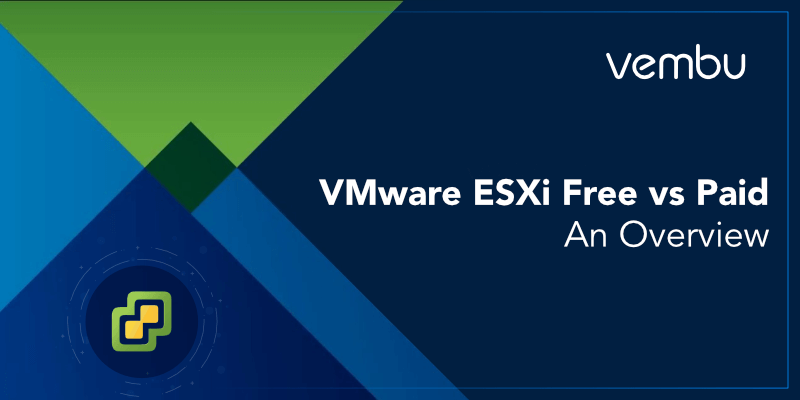 VMware ESXi免费vs付费