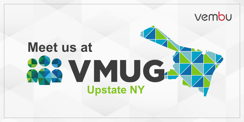 在纽约州北部的VMUG与我们会面