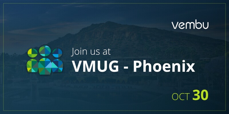 vembu-at-vmug-phoenix