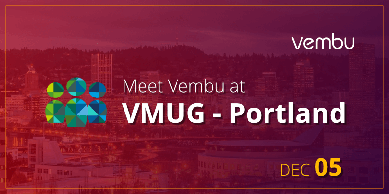在VMUG会见Vembu