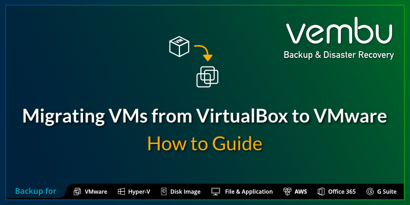 将VM从VirtualBox迁移到VMware