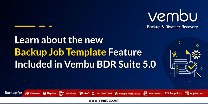 备份 - 工作模板